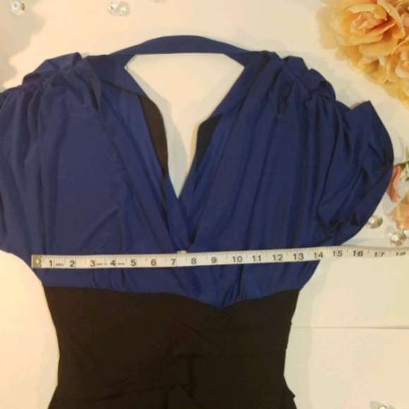 Black and Blue Dress from Charlotte Russe - Picture 2 of 6